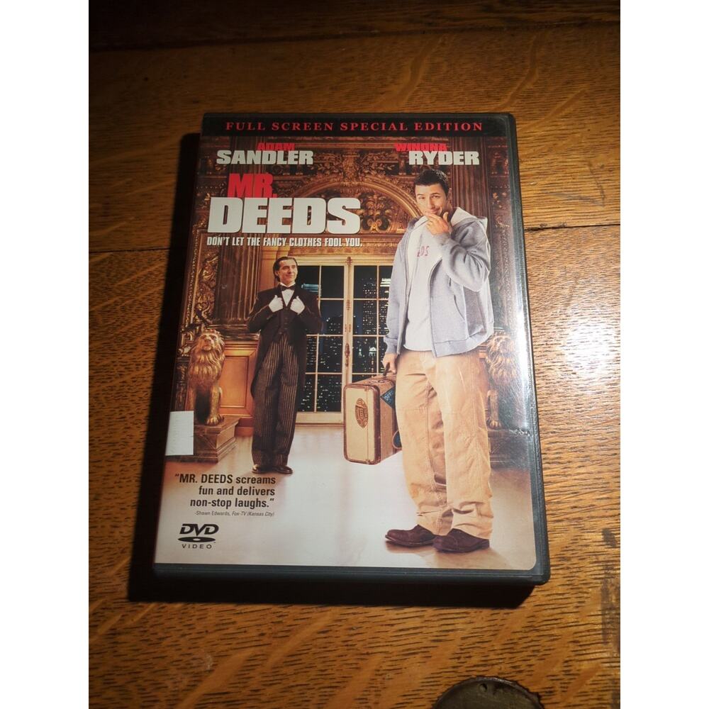 Mr. Deeds (DVD, 2002, Special Edition - Full Screen)